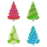Abstract-Christmas-Tree-Vector-Graphics